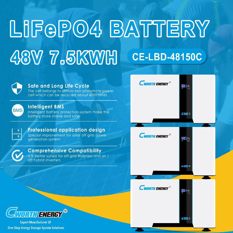 Batterie solaire 48V